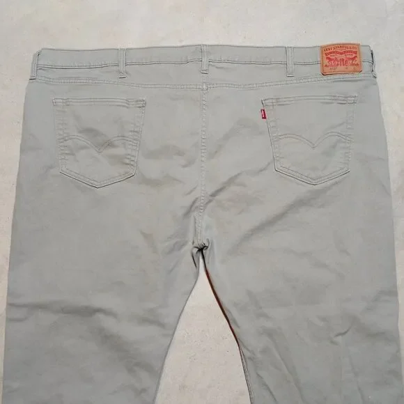 Lot of 2 Levi's 502 Jeans Size 54x30 (Actual 54x28) Tapered Leg Stretch Denim - Picture 6 of 15